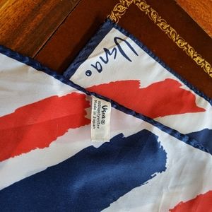VINTAGE Vera Neumann square scarf